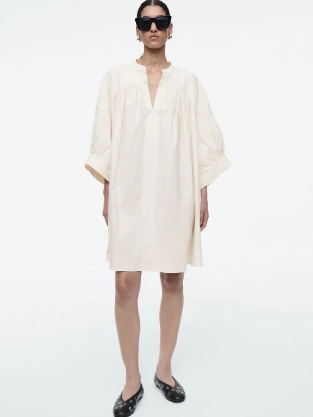 COS Pleated Mini Dress/Tunic